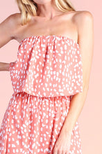 Lataa kuva Galleria-katseluun, Cherry Blossom Strapless Maxi Dress

