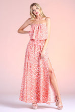 Lataa kuva Galleria-katseluun, Cherry Blossom Strapless Maxi Dress

