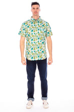 Load image into Gallery viewer, MEN&#39;S PRINTED WOVEN SHIRT
