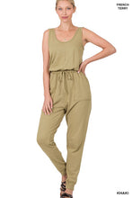 Load image into Gallery viewer, French Terry Jumpsuit &amp; Cardigan Set
