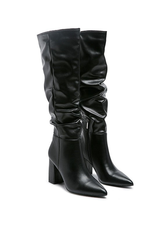 Knee High Slouch Boots