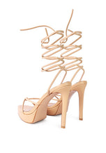 Load image into Gallery viewer, HIGH LACE UP SANDALS
