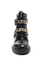 Indlæs billede til gallerivisning Metal Chain Detail Boots
