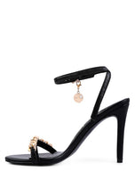 Load image into Gallery viewer, Metal Chain Strap Sandals

