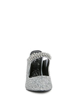 Indlæs billede til gallerivisning Glitter Diamante Heeled Sandals
