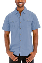 Load image into Gallery viewer, Two Chest Pocket Button Down Shirt
