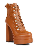 Lataa kuva Galleria-katseluun, Faux Leather Ankle Boots
