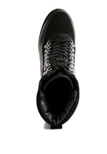 Lataa kuva Galleria-katseluun, Faux Leather Ankle Boots
