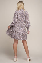 Indlæs billede til gallerivisning Leopard Print Ruffle Dress

