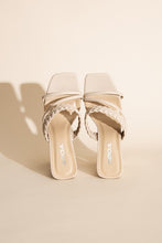 Load image into Gallery viewer, BRAIDED STRAP SANDAL HEELS
