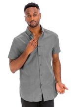 Load image into Gallery viewer, Men&#39;s Casual Solid Shirt
