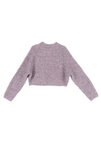 Load image into Gallery viewer, Mélange Crop Sweater
