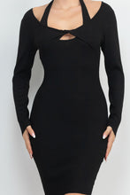 Load image into Gallery viewer, Long Sleeve Ribbed Dress
