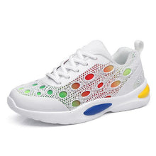 Load image into Gallery viewer, Multi Color Flat Platform Sneakers
